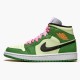 Jordan 1 Mid Dutch Green Dutch Grön/Svart-Barely Grön Jordan Sko CZ0774-300