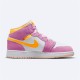 Jordan 1 Mid SE Arctic Pink (GS) Light Arctic Rosa/University Guld-Vit Jordan Sko DC9517-600