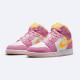 Jordan 1 Mid SE Arctic Pink (GS) Light Arctic Rosa/University Guld-Vit Jordan Sko DC9517-600