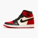 Jordan 1 High Bred Toe Gym Röd/Svart-Summit Vit Jordan Sko 555088-610