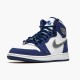 Jordan 1 High COJP Midnight Navy (2020) Vit/Metallic Silver-Midnight Navy Jordan Sko DC1788-100