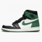 Jordan 1 High Clay Green Summit Vit/Clay Grön-Svart Jordan Sko 555088-135