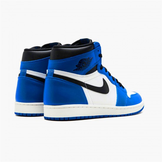 Jordan 1 High Game Royal Game Royal/Svart-Summit Vit Jordan Sko 555088-403