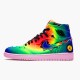 Jordan 1 High J Balvin Multi-Color/Svart-Rosa Foam-Multi-Color Jordan Sko DC3481-900