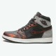 Jordan 1 High Light Army Rust Shadow Patina Svart/Grå-Rust Jordan Sko 555088-033