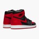 Jordan 1 High Bred Banned (2016) Svart/Varsity Röd-Vit Jordan Sko 555088-001