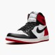 Jordan 1 Mid Black Toe (2016) Vit/Varsity Röd/Svart Jordan Sko 555088-125