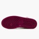 Jordan 1 High OG Bordeaux Bordeaux/Vit-Metallic Silver Jordan Sko 555088-611