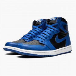 Jordan 1 High OG Dark Marina Blue Dark Marina Blå/Svart-Vit Jordan Sko 555088-404