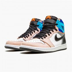 Jordan 1 High OG Prototype  Vit/Multi-Color-Total Orange Jordan Sko DC6515-100