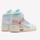 Jordan 1 High Off-White White Vit/Vit Jordan Sko AQ0818-100