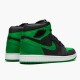 Jordan 1 High Pine Green Black Svart/Pine Grön-Vit-Gym Röd Jordan Sko 555088-030