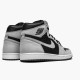 Jordan 1 High Shadow 2.0 Svart/Vit-Light Smoke Grå Jordan Sko 555088-035