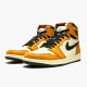 Jordan 1 High Rookie of the Year Gulden Harvest/Svart-Sail Jordan Sko 555088-700