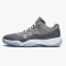 Jordan 11 Retro Low Cool Grey Medium Grå/Vit-Gunsmoke Jordan Sko 528895-003