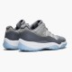 Jordan 11 Retro Low Cool Grey Medium Grå/Vit-Gunsmoke Jordan Sko 528895-003