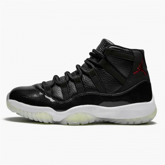 Jordan 11 Retro 72-10 Svart/Gym Röd-Vit-Anthracite Jordan Sko 378037-002