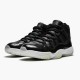 Jordan 11 Retro 72-10 Svart/Gym Röd-Vit-Anthracite Jordan Sko 378037-002