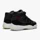 Jordan 11 Retro 72-10 Svart/Gym Röd-Vit-Anthracite Jordan Sko 378037-002