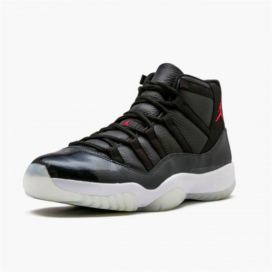 Jordan 11 Retro 72-10 Svart/Gym Röd-Vit-Anthracite Jordan Sko 378037-002