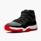 Jordan 11 Retro Playoffs Bred (2019) Svart/Vit-Varsity Röd Jordan Sko 378037-061