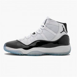 Jordan 11 Retro Concord (2018) (GS) Vit/Svart-Concord Jordan Sko 378038-100