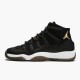 Jordan 11 Retro Heiress Black Stingray (GS) Svart/Metallic Guld-Vit-InfraRöd 23 Jordan Sko 852625-030