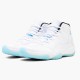 Jordan 11 Retro Legend Blue (2014) Vit/Svart-Legend Blå Jordan Sko 378037-117