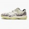 Jordan 11 Retro Low Snake Light Bone Light Bone/Smoke Grå-Vit-Svart Jordan Sko CD6846-002