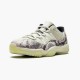 Jordan 11 Retro Low Snake Light Bone Light Bone/Smoke Grå-Vit-Svart Jordan Sko CD6846-002