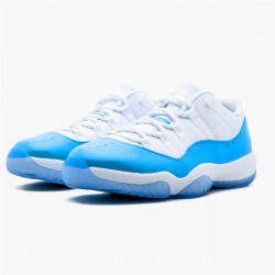 Jordan 11 Retro Low University Blue (2017) Vit/University Blå Jordan Sko 528895-106