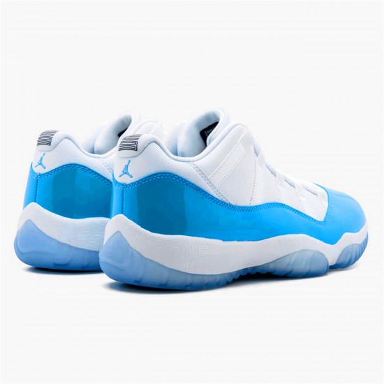 Jordan 11 Retro Low University Blue (2017) Vit/University Blå Jordan Sko 528895-106