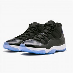 Jordan 11 Retro Space Jam (2016) Svart/Dark Concord-Vit Jordan Sko 378037-003