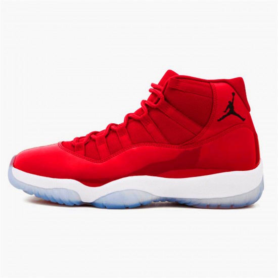 Jordan 11 Retro Win Like 96 Gym Röd/Svart-Vit Jordan Sko 378037-623