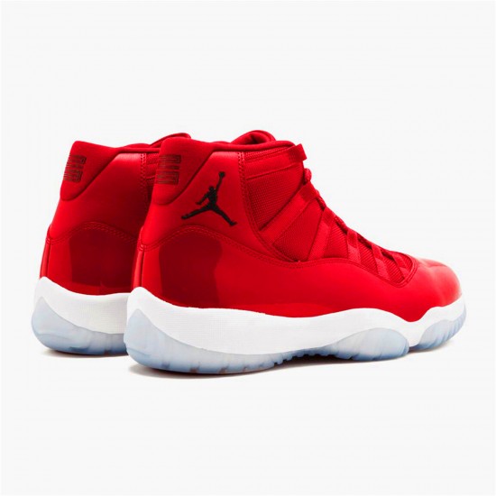 Jordan 11 Retro Win Like 96 Gym Röd/Svart-Vit Jordan Sko 378037-623