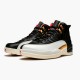 Jordan 12 Retro Chinese New Year (2019) Svart/True Röd-Sail-Metallic Guld Jordan Sko CI2977-006