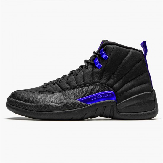 Jordan 12 Retro Black Dark Concord Svart/Svart-Dark Concord Jordan Sko CT8013-005