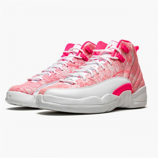 Jordan 12 Retro Arctic Punch (GS) Vit/Arctic Punch-Hyper Rosa Jordan Sko 510815-101