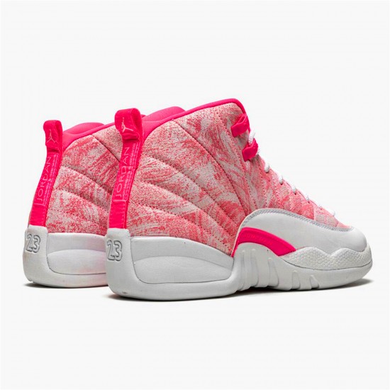 Jordan 12 Retro Arctic Punch (GS) Vit/Arctic Punch-Hyper Rosa Jordan Sko 510815-101