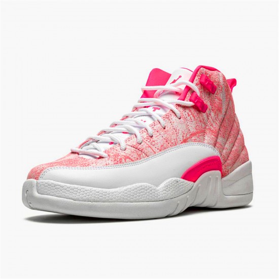 Jordan 12 Retro Arctic Punch (GS) Vit/Arctic Punch-Hyper Rosa Jordan Sko 510815-101