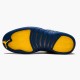 Jordan 12 Retro Michigan College Navy/Amarillo Jordan Sko BQ3180-407