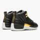 Jordan 12 Retro Black Metallic Gold White Svart/Metallic Guld-Vit Jordan Sko AO6068-007