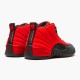 Jordan 12 Retro Reverse Flu Game Varsity Röd/Svart Jordan Sko CT8013-602