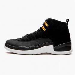 Jordan 12 Retro Reverse Taxi Svart/Vit-Taxi-Svart Jordan Sko 130690-017