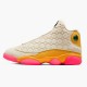 Jordan 13 Retro Chinese New Year (2020) Pale Ivory/Svart-Digital Rosa-Club Guld Jordan Sko CW4409-100