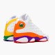 Jordan 13 Retro Playground (GS) Vit/Svart-Court Lila-Total Orange-Pine Grön Jordan Sko CV0785-158