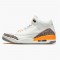 Jordan 3 Retro Laser Orange Vit/Laser Orange-Cement Grå-Svart Jordan Sko CK9246-108