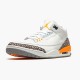 Jordan 3 Retro Laser Orange Vit/Laser Orange-Cement Grå-Svart Jordan Sko CK9246-108