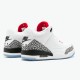 Jordan 3 Retro Free Throw Line White Cement Vit/Vit-Fire Röd-Svart Jordan Sko 923096-101