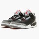 Jordan 3 Retro Black Cement (2018) Svart/Fire Röd-Cement Grå-Vit Jordan Sko 854262-001